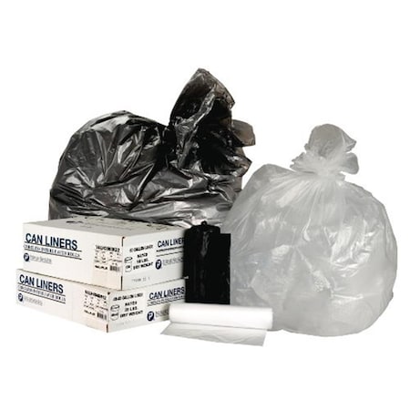 Inteplast High-Density Commercial Can Liners 40x48 22 Mic IBS VALH4048K22